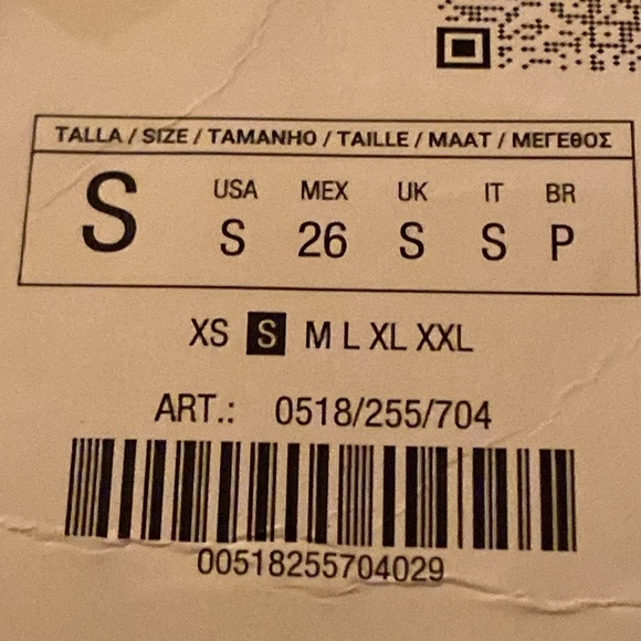 NWT. Zara Taupe Brown ZW Collection Water Repellent Trench Coat. Size S. - Picture 10 of 12